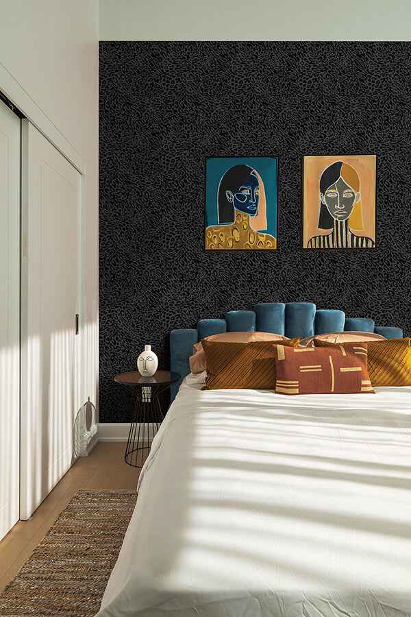 Amur Leopard Skin Peel and Stick Wallpaper - York Wallcoverings - MS6134 - York Wallcoverings Wallpaper