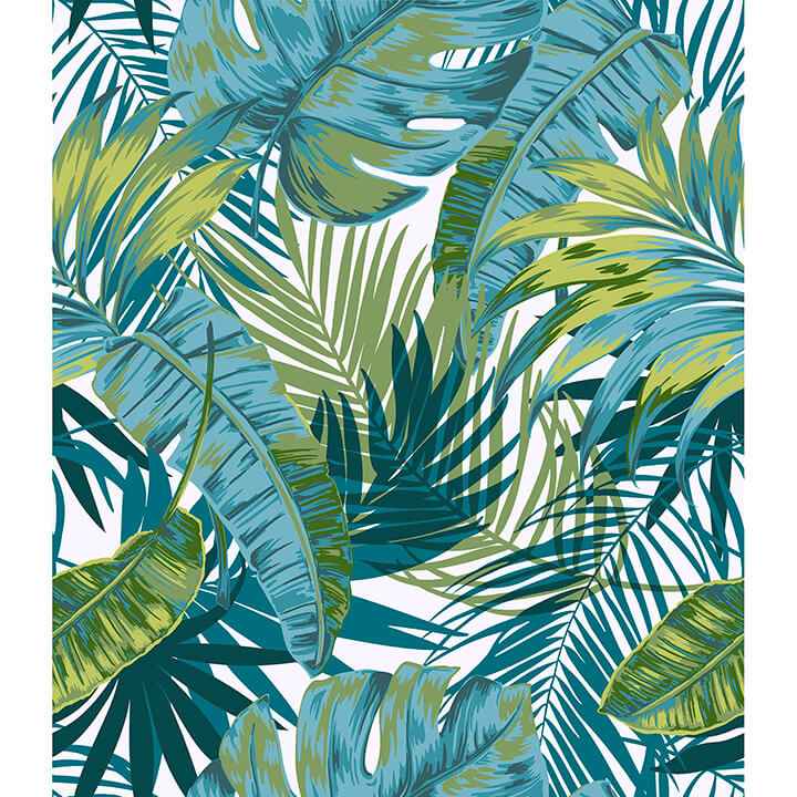 Bangalow Tropical Palm Peel and Stick Wallpaper - York Wallcoverings - MS6135 - York Wallcoverings Wallpaper