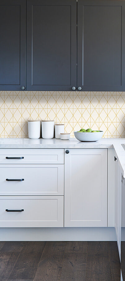 lennon-gold-geo-peel-and-stick-wallpaper-york-wallcoverings-ms6138 - York Wallcoverings Wallpaper