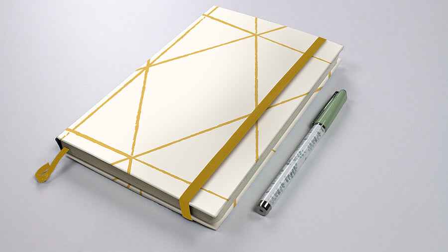 Lennon Gold Geo Peel & Stick Wallpaper - York Wallcoverings - MS6138 - York Wallcoverings Wallpaper