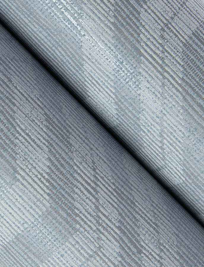Burton Pewter Modern Ogee Wallpaper - York Wallcoverings - 4141-27101 - York Wallcoverings Wallpaper