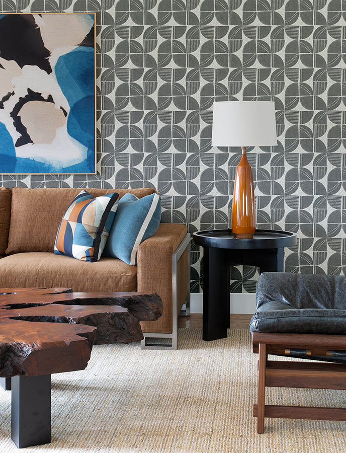 baxter-charcoal-semicircle-mosaic-wallpaper-york-wallcoverings-4141-27110