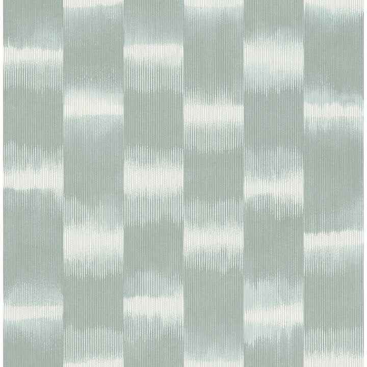 Baldwin Teal Shibori Stripe Wallpaper - York Wallcoverings - 4141-27116 - York Wallcoverings Wallpaper