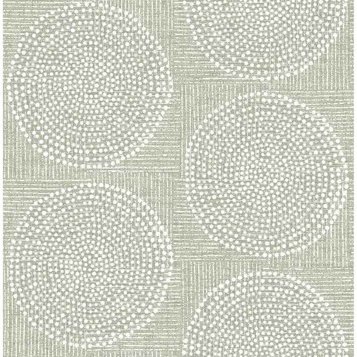 Salma Sage Medallion Wallpaper - York Wallcoverings - 4141-27122 - York Wallcoverings Wallpaper