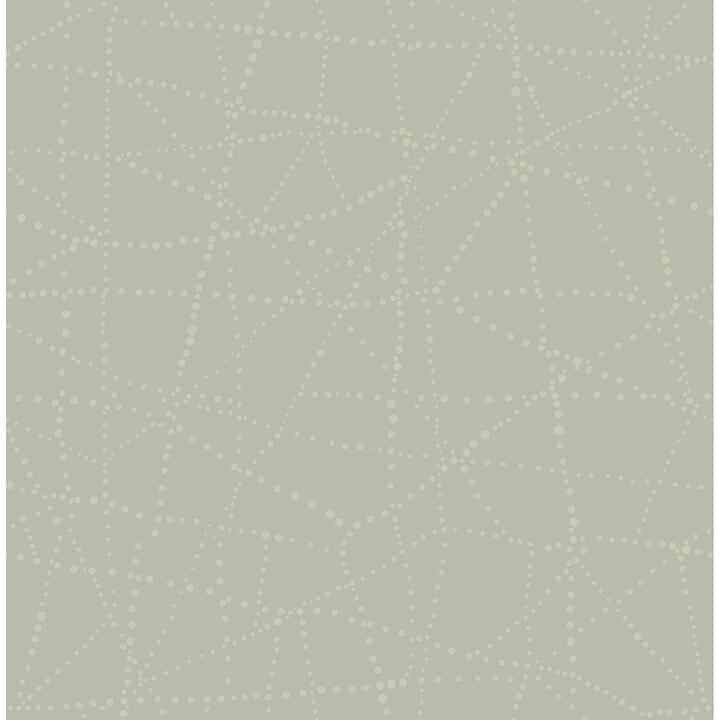 Alcott Sage Dotted Wallpaper - York Wallcoverings - 4141-27124