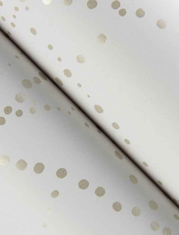 Alcott Ivory Dotted Wallpaper - York Wallcoverings - 4141-27125 - York Wallcoverings Wallpaper
