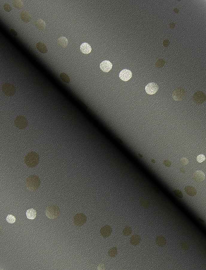 Alcott Charcoal Dotted Wallpaper - York Wallcoverings - 4141-27126 - York Wallcoverings Wallpaper