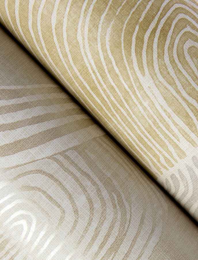 Hollace Honey Geometric Wallpaper - York Wallcoverings - 4141-27129 - York Wallcoverings Wallpaper