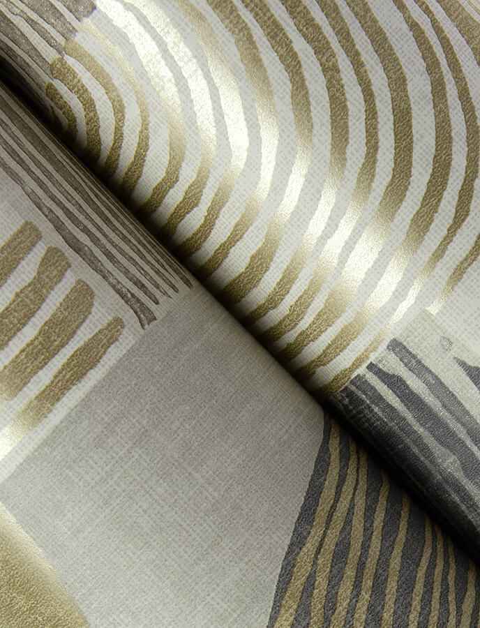 Hollace Slate Geometric Wallpaper - York Wallcoverings - 4141-27132 - York Wallcoverings Wallpaper