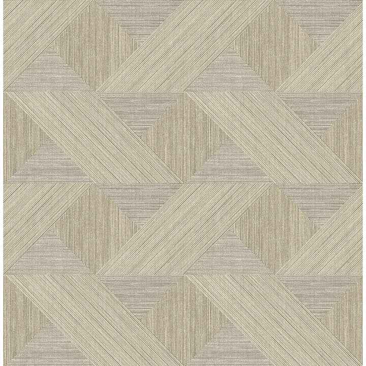 Presley Coffee Tessellation Wallpaper - York Wallcoverings - 4141-27134