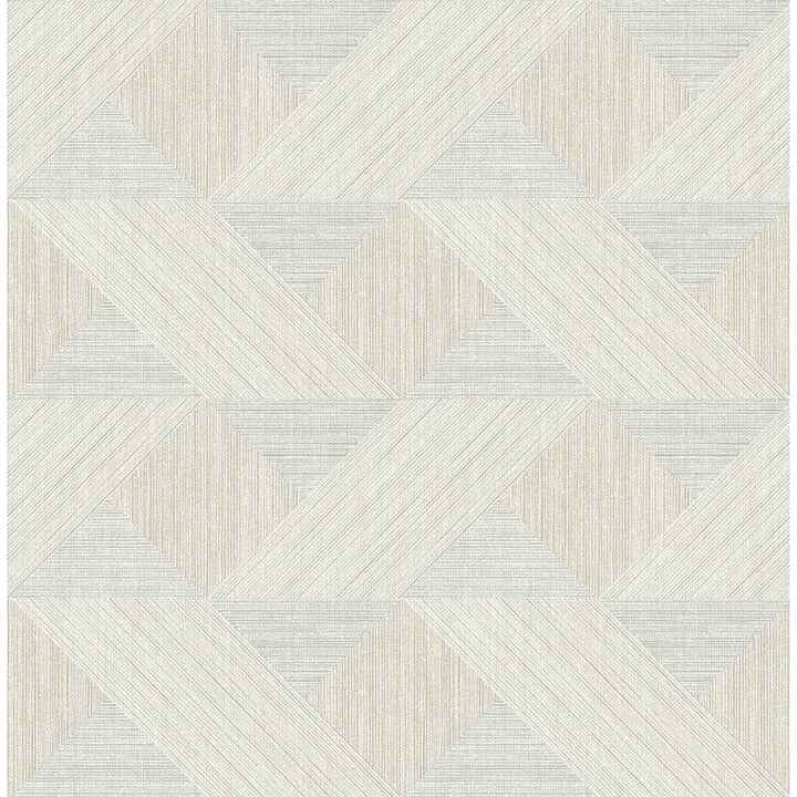 Presley Grey Tessellation Wallpaper - York Wallcoverings - 4141-27135 - York Wallcoverings Wallpaper