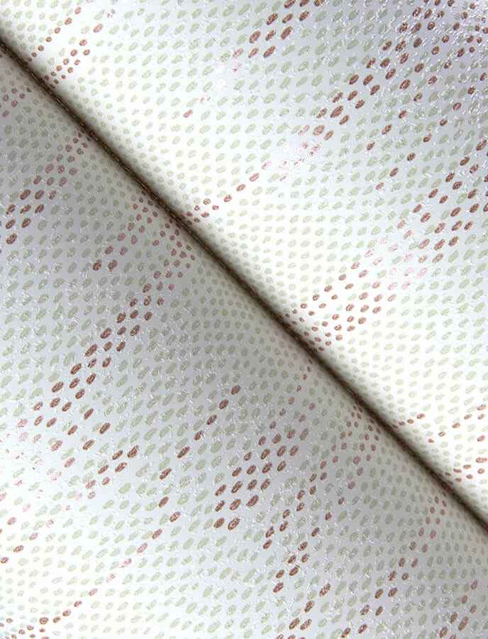 Baris Rose Gold Stipple Stripe Wallpaper - York Wallcoverings - 4141-27147 - York Wallcoverings Wallpaper