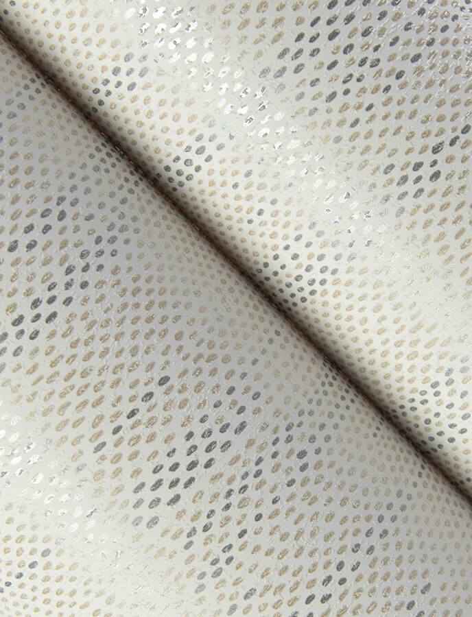 Baris Silver Stipple Stripe Wallpaper - York Wallcoverings - 4141-27148 - York Wallcoverings Wallpaper