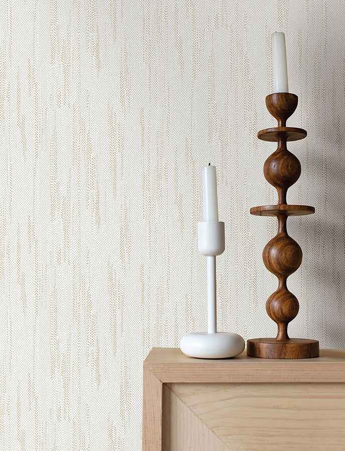 Baris Gold Stipple Stripe Wallpaper - York Wallcoverings - 4141-27149 - York Wallcoverings Wallpaper