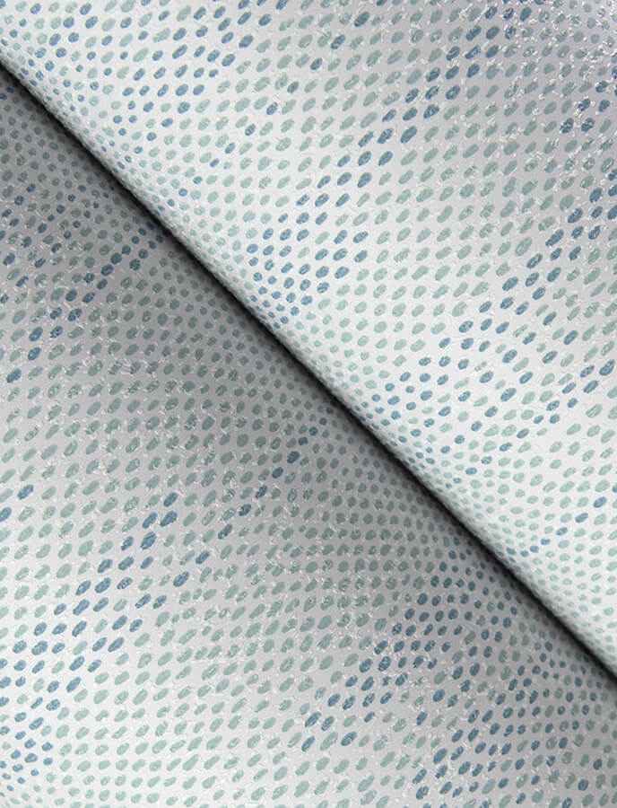 Baris Aqua Stipple Stripe Wallpaper - York Wallcoverings - 4141-27150 - York Wallcoverings Wallpaper