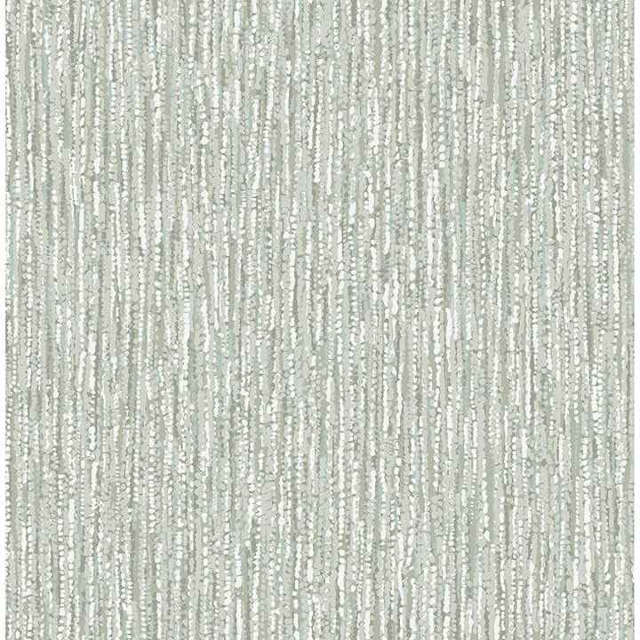 Corliss Moss Beaded Strands Wallpaper - York Wallcoverings - 4141-27153