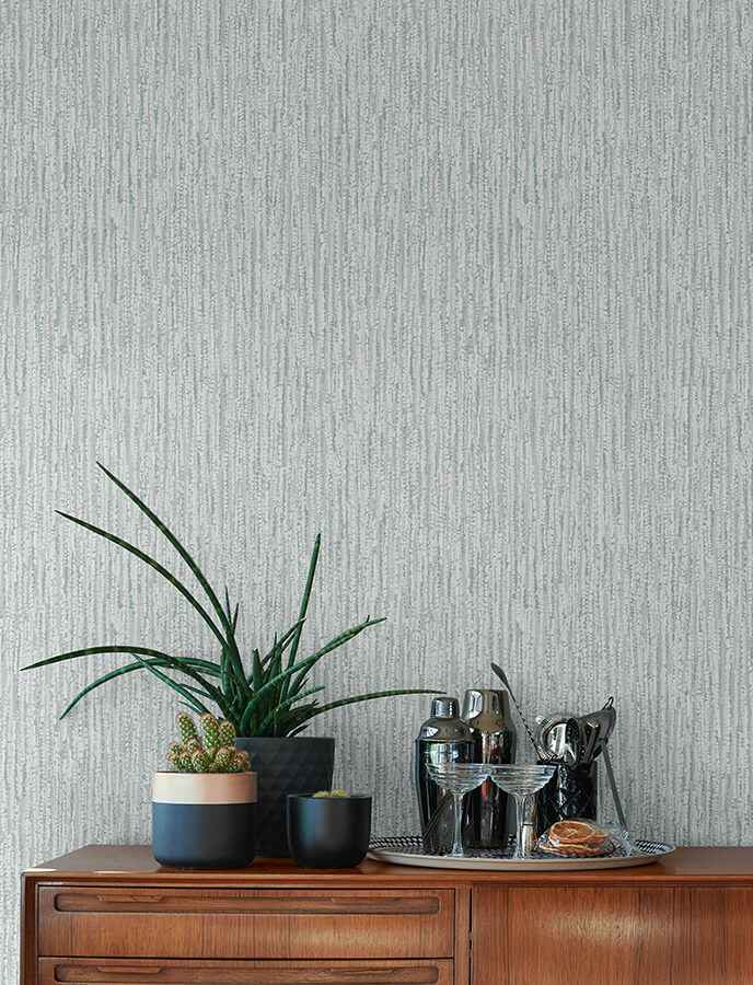 Corliss Light Blue Beaded Strands Wallpaper - York Wallcoverings - 4141-27156 - York Wallcoverings Wallpaper