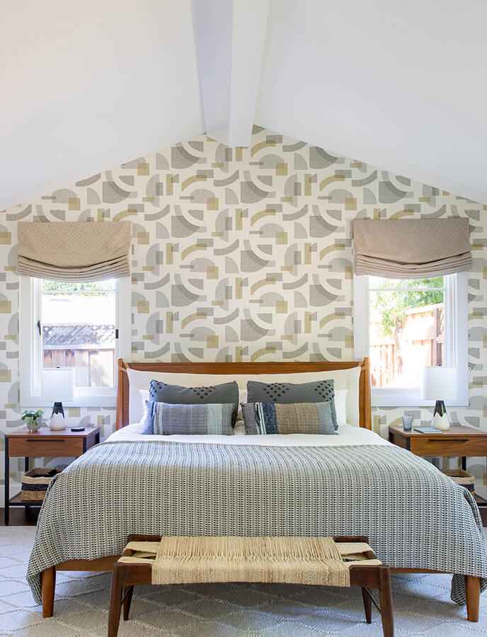Fulton Gold Shapes Wallpaper - York Wallcoverings - 4141-27159 - York Wallcoverings Wallpaper