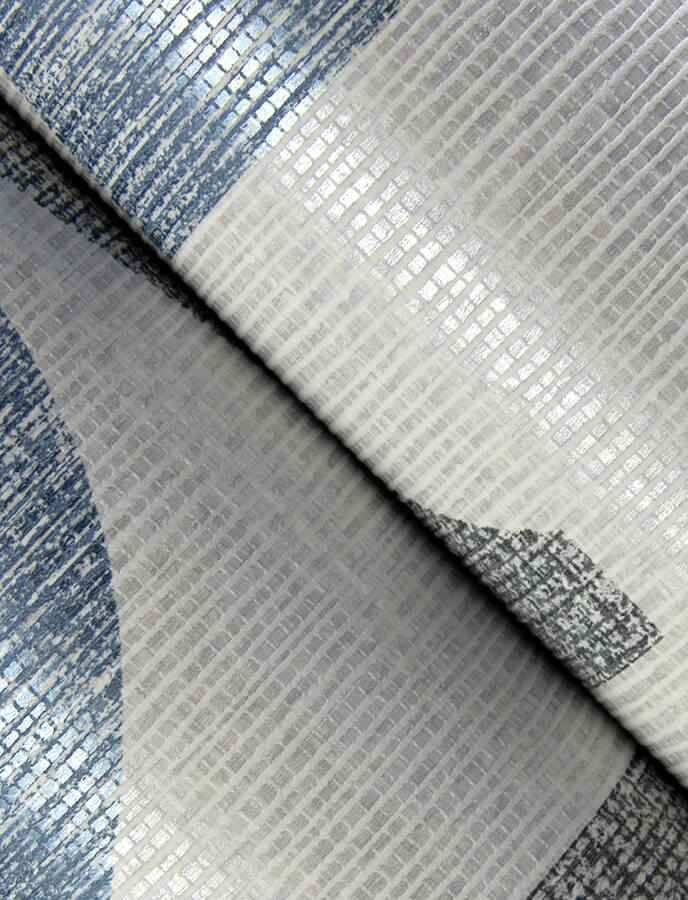 Fulton Blue Shapes Wallpaper - York Wallcoverings - 4141-27160 - York Wallcoverings Wallpaper