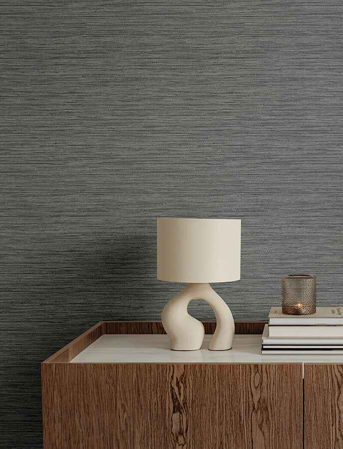 Sheehan Stone Faux Grasscloth Wallpaper - York Wallcoverings - 4141-27167 - York Wallcoverings Wallpaper