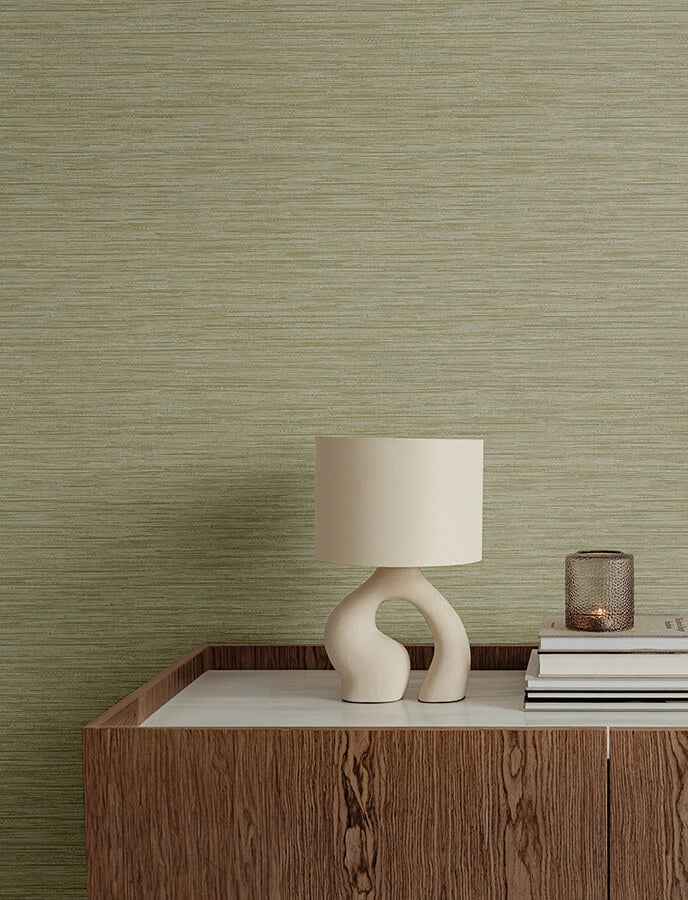 Sheehan Gold Faux Grasscloth Wallpaper - York Wallcoverings - 4141-27168 - York Wallcoverings Wallpaper