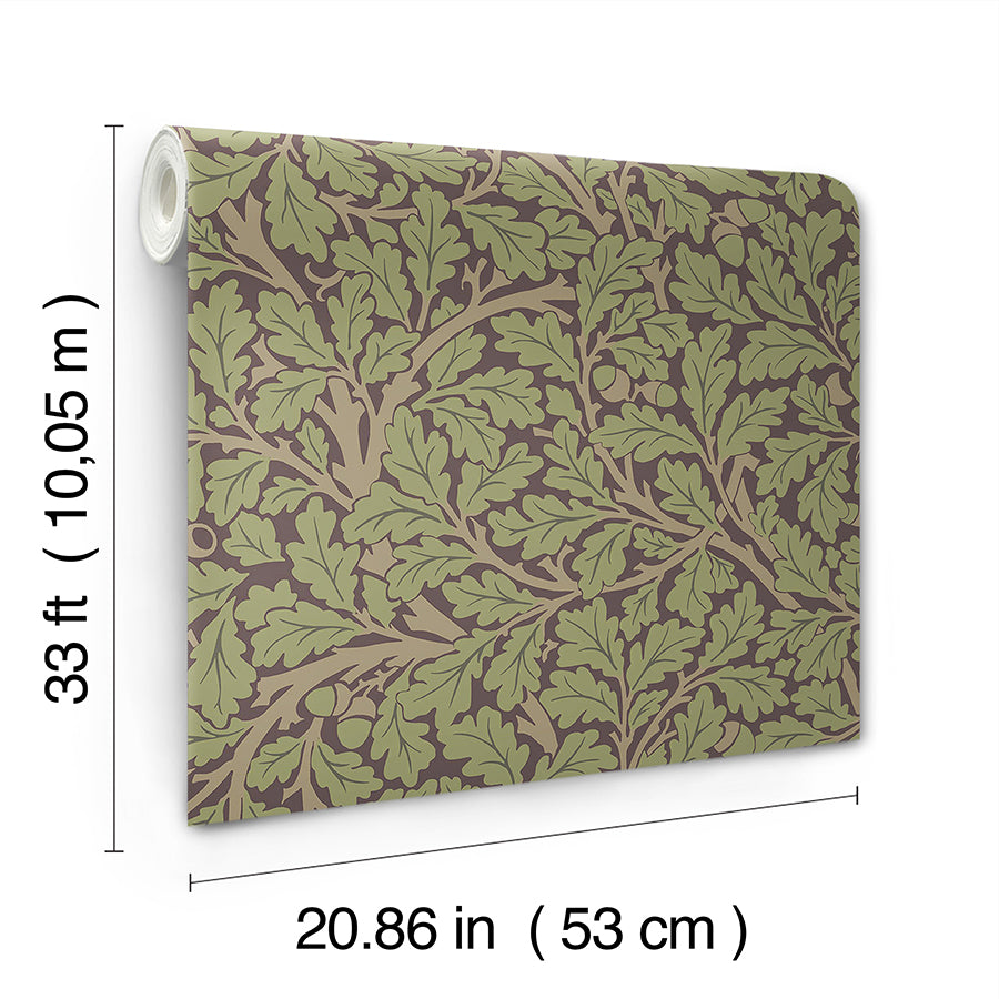 oak-tree-plum-leaf-wallpaper-york-wallcoverings-4153-82029