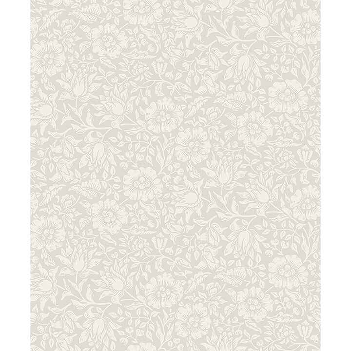 Mallow Dove Floral Vine Wallpaper - York Wallcoverings - 4153-82037 - York Wallcoverings Wallpaper