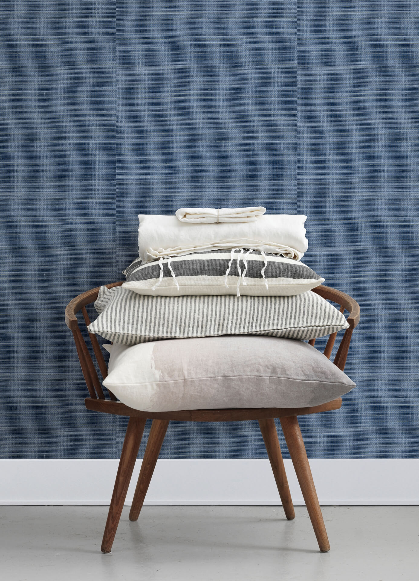 spinnaker-navy-netting-wallpaper-york-wallcoverings-4071-71051 - York Wallcoverings Papel pintado