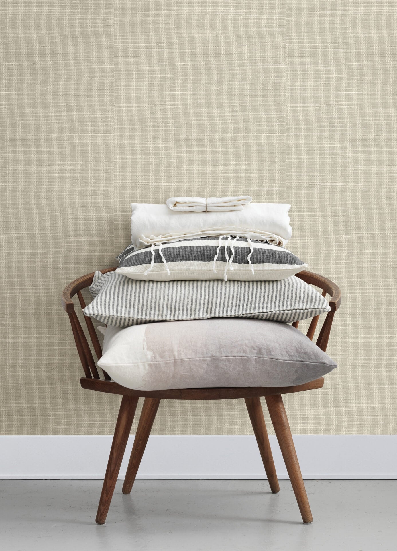 spinnaker-light-grey-netting-wallpaper-york-wallcoverings-4071-71053 - York Wallcoverings Papel pintado