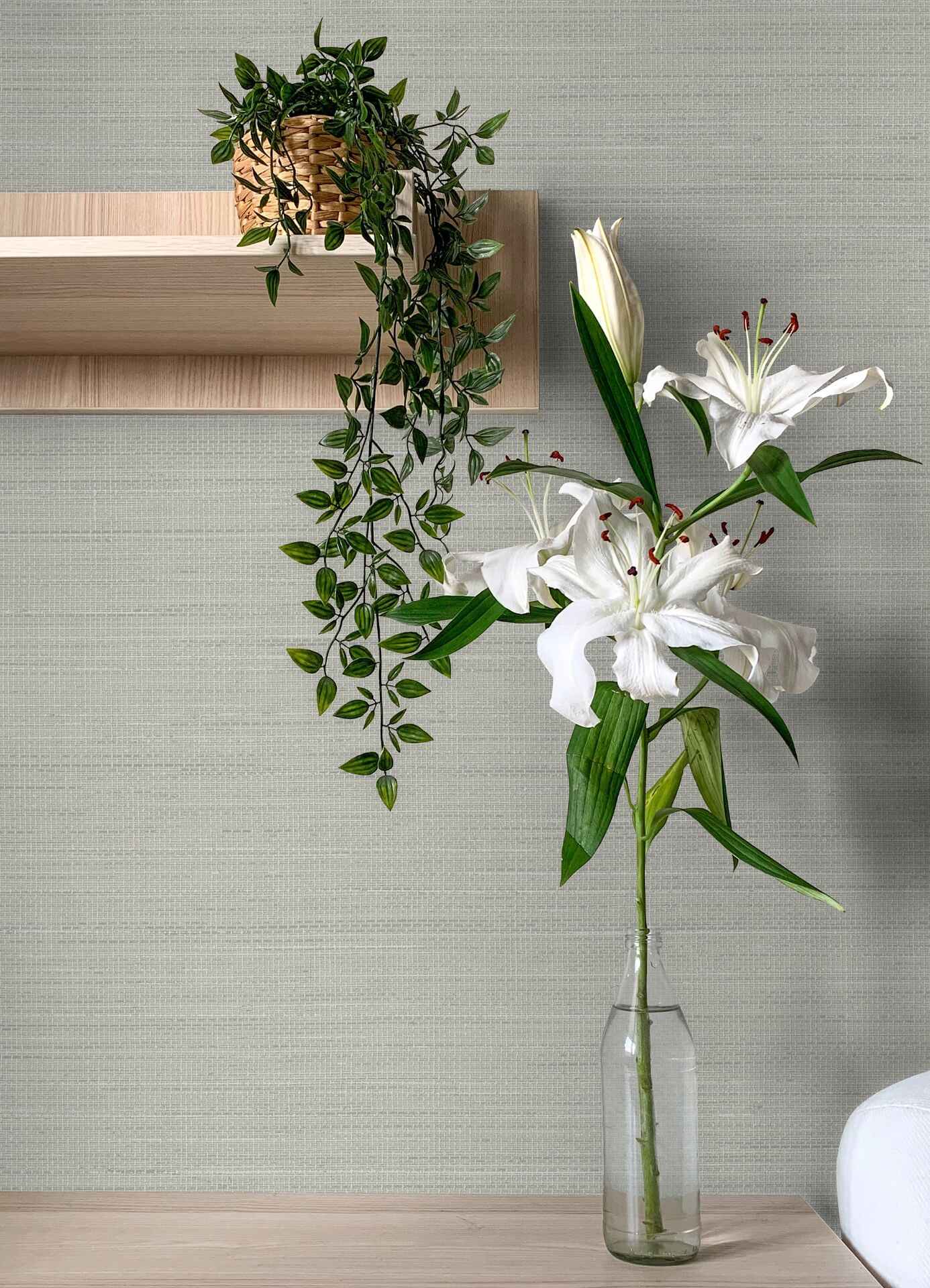 Spinnaker Grey Netting Wallpaper - York Wallcoverings - 4071-71050 - York Wallcoverings Wallpaper