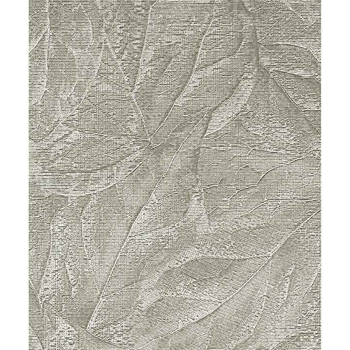 Aspen Sterling Leaf Wallpaper - York Wallcoverings - M95663 - York Wallcoverings Wallpaper