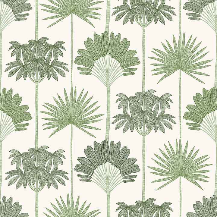 Kentia Green Peel & Stick Wallpaper - York Wallcoverings - NUS6188
