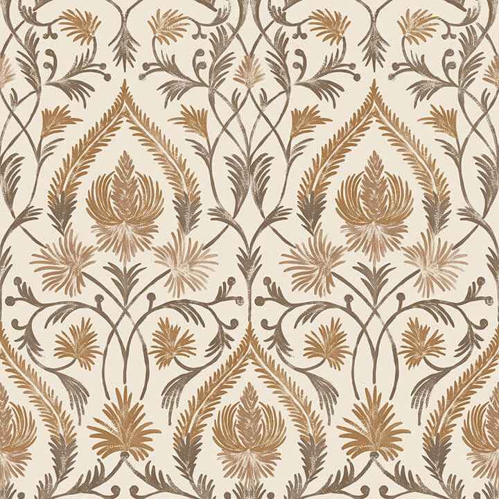 Isle Brown Peel & Stick Wallpaper - York Wallcoverings - NUS6191 - York Wallcoverings Wallpaper
