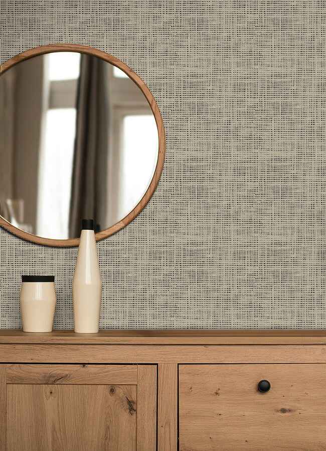 Nolan Black Peel & Stick Wallpaper - York Wallcoverings - NUS6199 - York Wallcoverings Wallpaper