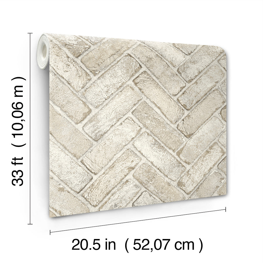 canelle-taupe-brick-herringbone-wallpaper-york-wallcoverings-4134-72534