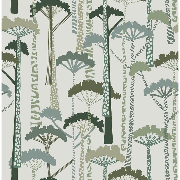 unify-green-forest-wallpaper-york-wallcoverings-4146-27205 - York Wallcoverings Papel pintado
