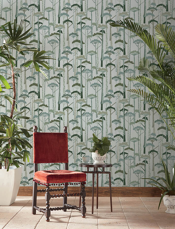 unify-green-forest-wallpaper-york-wallcoverings-4146-27205 - York Wallcoverings Papel pintado