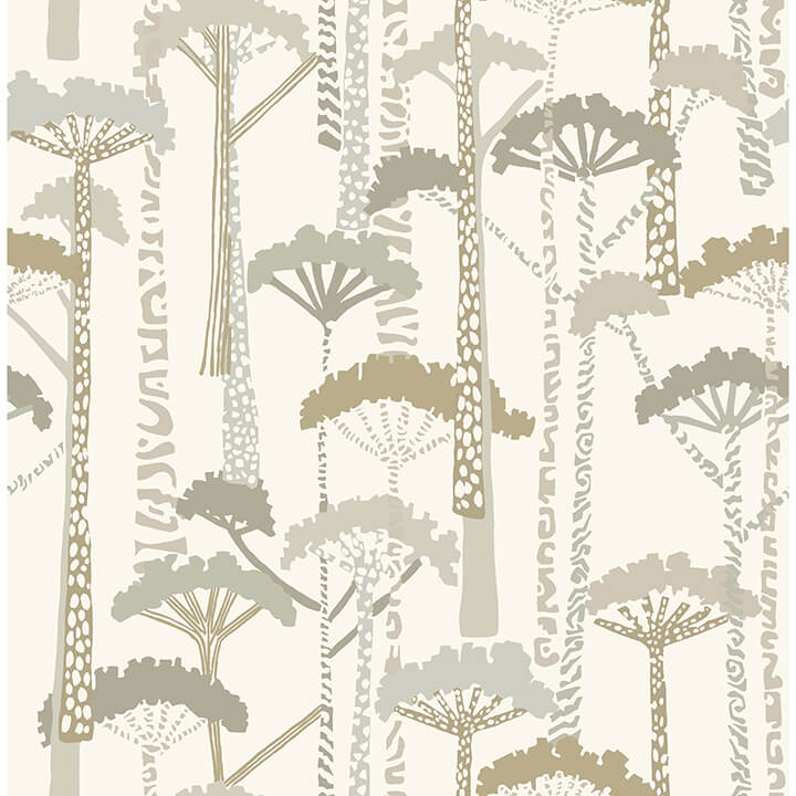unify-metallic-forest-wallpaper-york-wallcoverings-4146-27207 - York Wallcoverings Papel pintado