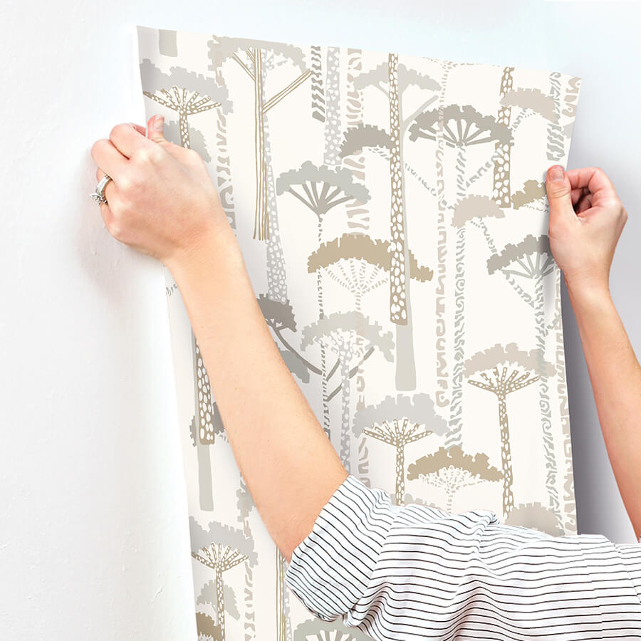 unify-metallic-forest-wallpaper-york-wallcoverings-4146-27207 - York Wallcoverings Papel pintado