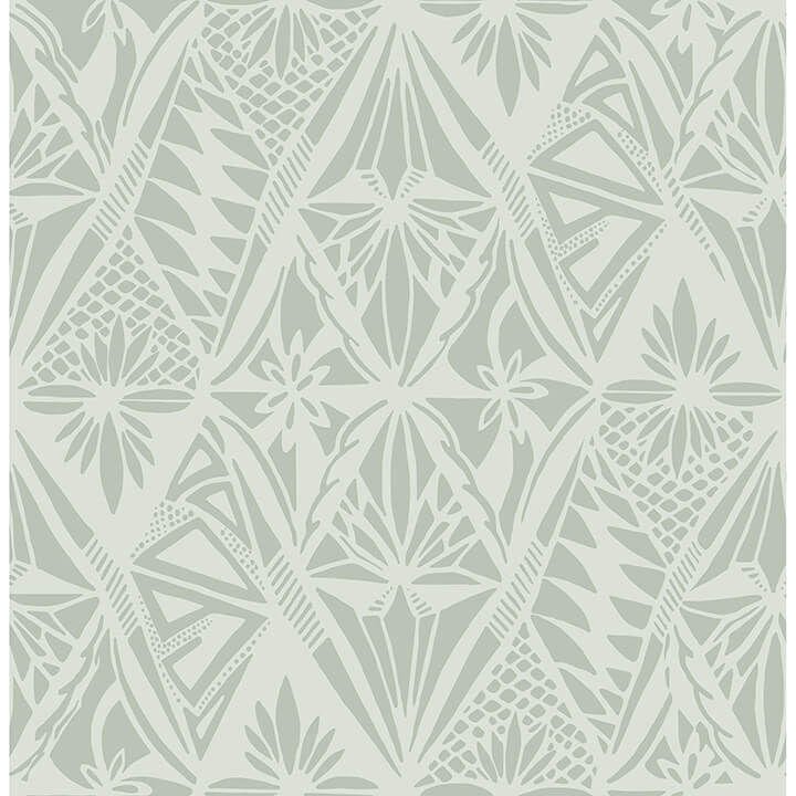 urbane-sage-diamonds-wallpaper-york-wallcoverings-4146-27209 - York Wallcoverings Wallpaper