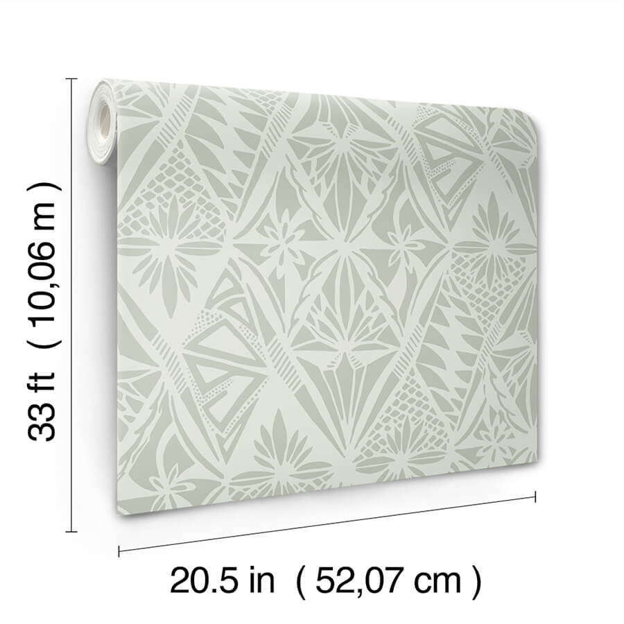 urbane-sage-diamonds-wallpaper-york-wallcoverings-4146-27209 - York Wallcoverings Papel pintado
