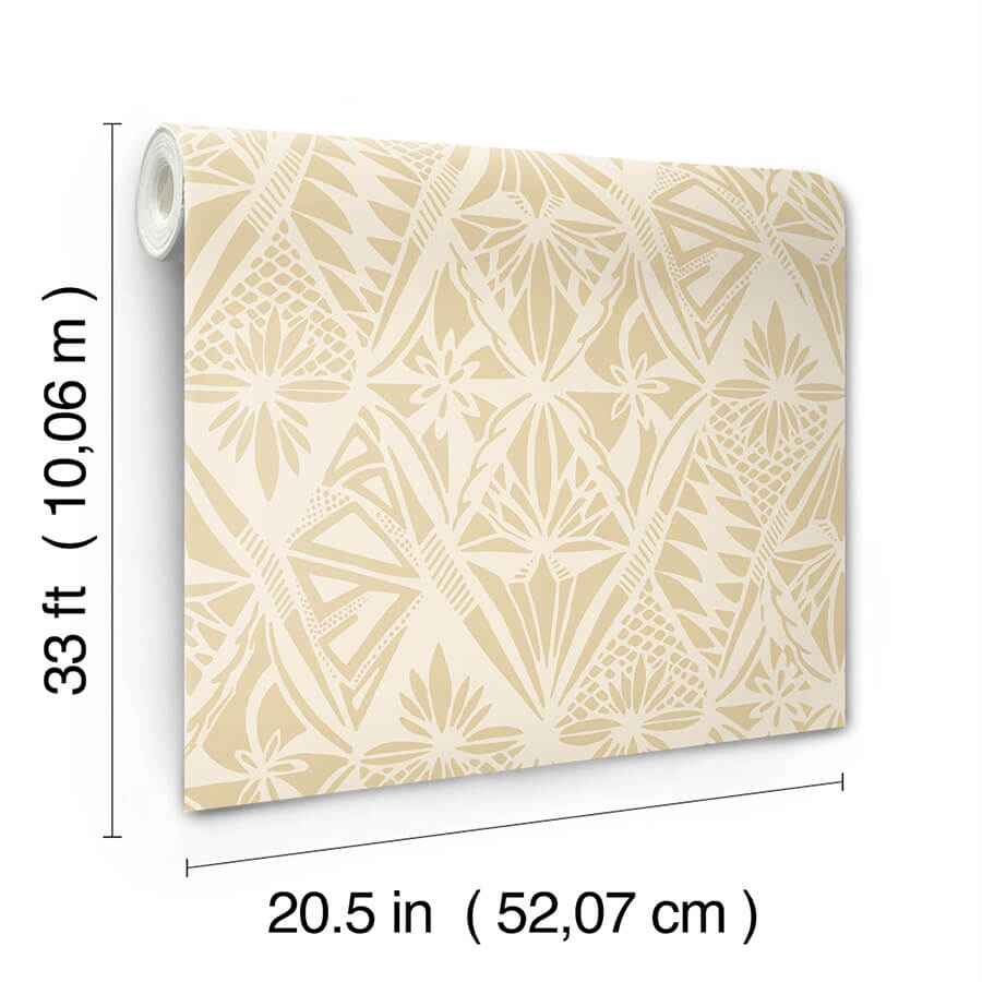 Urbane Yellow Diamonds Wallpaper - York Wallcoverings - 4146-27211 - York Wallcoverings Wallpaper