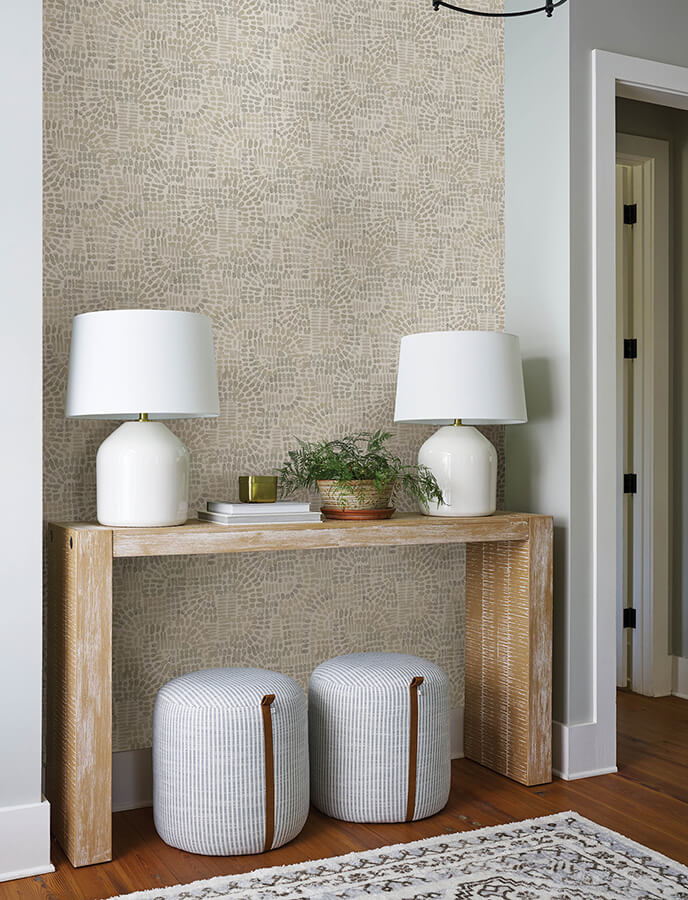 wanderer-dove-mosiac-wallpaper-york-wallcoverings-4146-27218 - York Wallcoverings Wallpaper