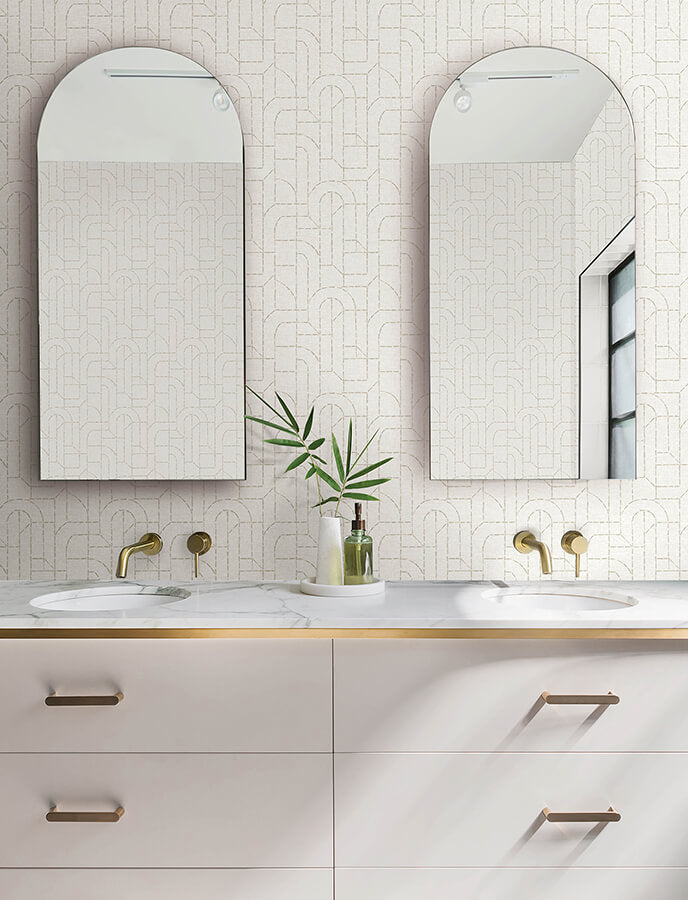 integrity-dove-arched-outlines-wallpaper-york-wallcoverings-4146-27221 - York Wallcoverings Wallpaper
