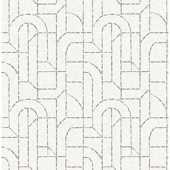 integrity-grey-arched-outlines-wallpaper-york-wallcoverings-4146-27223 - York Wallcoverings Papel pintado