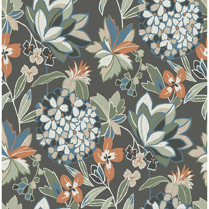 valdivian-moss-floral-wallpaper-york-wallcoverings-4146-27226 - York Wallcoverings Wallpaper