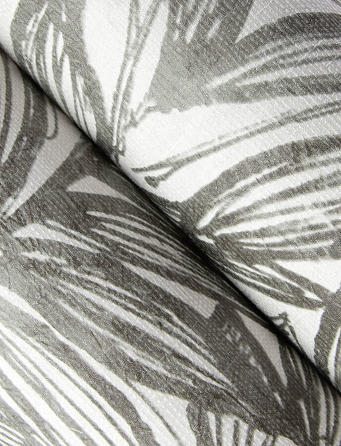 rhythmic-charcoal-leaf-wallpaper-york-wallcoverings-4146-27229 - York Wallcoverings Papel pintado