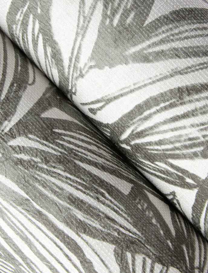 Rhythmic Charcoal Leaf Wallpaper - York Wallcoverings - 4146-27229 - York Wallcoverings Wallpaper