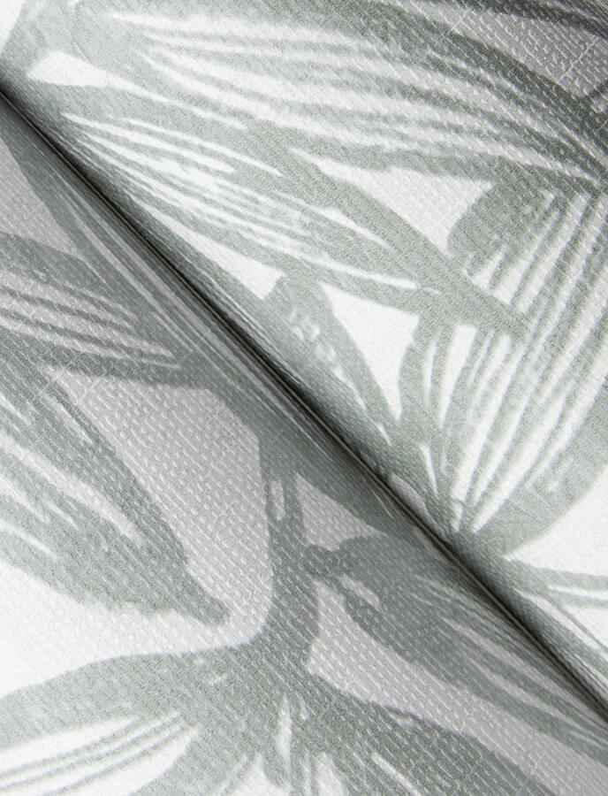 Rhythmic Grey Leaf Wallpaper - York Wallcoverings - 4146-27234 - York Wallcoverings Wallpaper