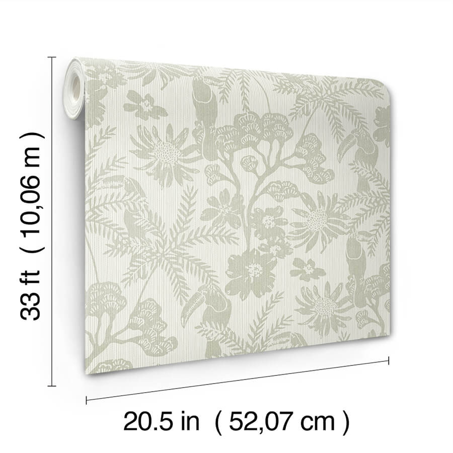 jacaranda-sage-tropical-trail-wallpaper-york-wallcoverings-4146-27244 - York Wallcoverings Papel pintado